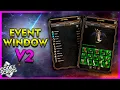 EVENT WINDOW V2 - SCRIPT LUA