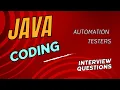 Java coding questions for QA Interview 2024 - Reverse a number