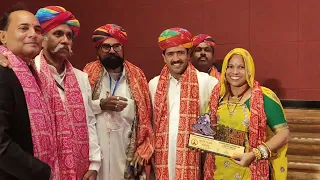 लोक कला रत्न से सम्मानित हुई आपकी चहेती दीप्रभु जोड़ी #deeprabhudancestudio #deeprabhu_jodi #lokkala