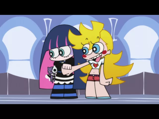 Panty and Stocking OFFICIAL Clip - Fat Stocking