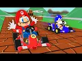 Download Lagu MARIO vs SONIC in a Kart racing