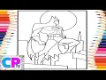 Batman at Night Coloring Heaven - Safe And Sound NCS Release
