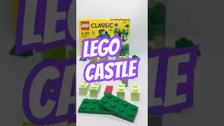 LEGO Speed Build - Green Castle (LEGO CLASSIC GREEN 10708) #Shorts