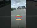 portret van de grote Terbanggi-tolpoort, Lampung | trans sumatera tolweg 🔥