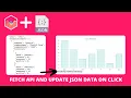 Fetch API And Update JSON Data on Click in Chart JS