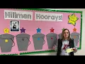 Mrs Reuter explains about bucket filling and setting goals at Westview