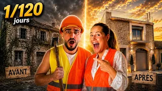 120 JOURS POUR RENOVER LA MAISON DE NOS RÊVES !🏠🔨