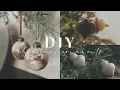 DIY Christmas Ornaments Budget Friendly Easy High End Designer Dupes