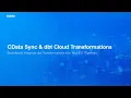 How CData Sync Seamlessly Integrates dbt Cloud Transformations