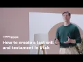 How to create a last will and testament in Utah