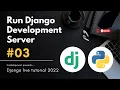 Live - Creating Our First Django Project Django Projects vs Apps Django Live Tutorial 2022