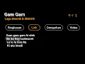 Download Lagu RINGKASAN LIRIK DENGARKAN VIDEO DJ gam gam