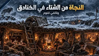 كيف احتمت القبائل القديمة من العواصف داخل خنادقها؟ | وثائقي للنوم