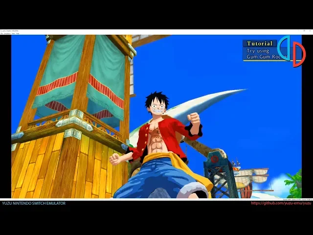 Yuzu Nintendo Switch Emulator - One Piece: Unlimited World Red DE Ingame (Canary eef9838 + WIP)
