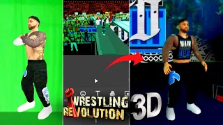 how to add real entrances in any wr3d mod step by step wrestling revolution 3d