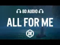 Download Lagu Two Friends ft. HRVY - All For Me (Lyrics) | 8D Audio 🎧