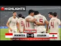 Lagu 🔴HIGHLIGHTS . INDONESIA VS LEBANON . FIFA MATCHDAY 2025 . GARUDA MENANG DRAMATIS 