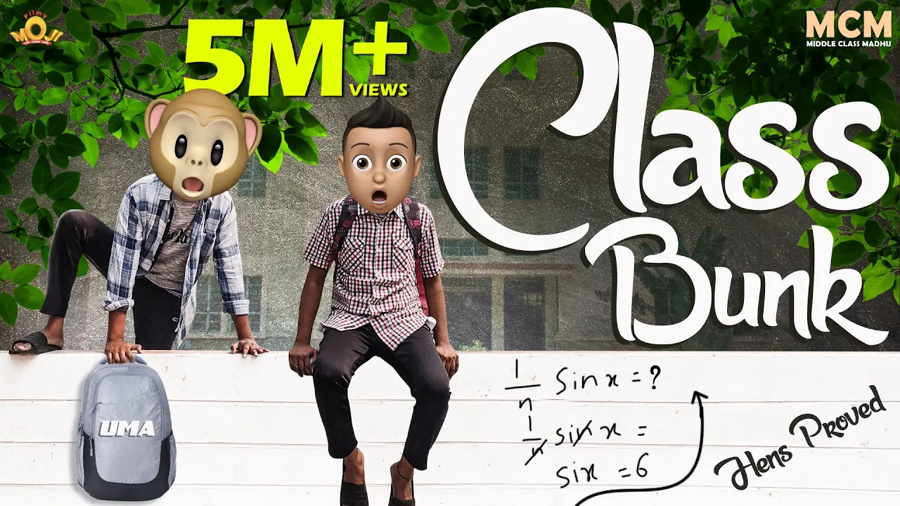 Class Bunk || Middle Class Madhu || MCM || College Bunk || Filmymoji