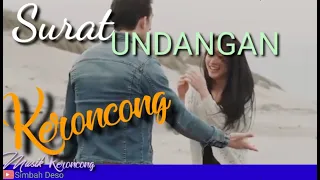 keroncong nostalgia surat undangan cover keroncong