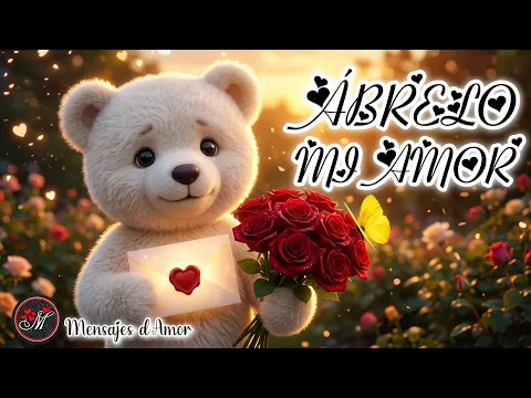 Ábrelo Mi Amor 💌 AUNQUE ESTEMOS LEJOS ❤️ Siempre Cuidaré de Ti Carta de Amor Para Dedicar