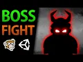 How to Boss Fight in Unity with Stages and Increasing Difficulty Unity Tutorial