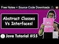 Java Tutorial Abstract Classes Vs Interfaces