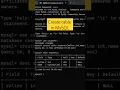 Create table in MySQL #shortsfeed #viral #youtubeshorts #mysql #ytshorts #viralvideo #tredning
