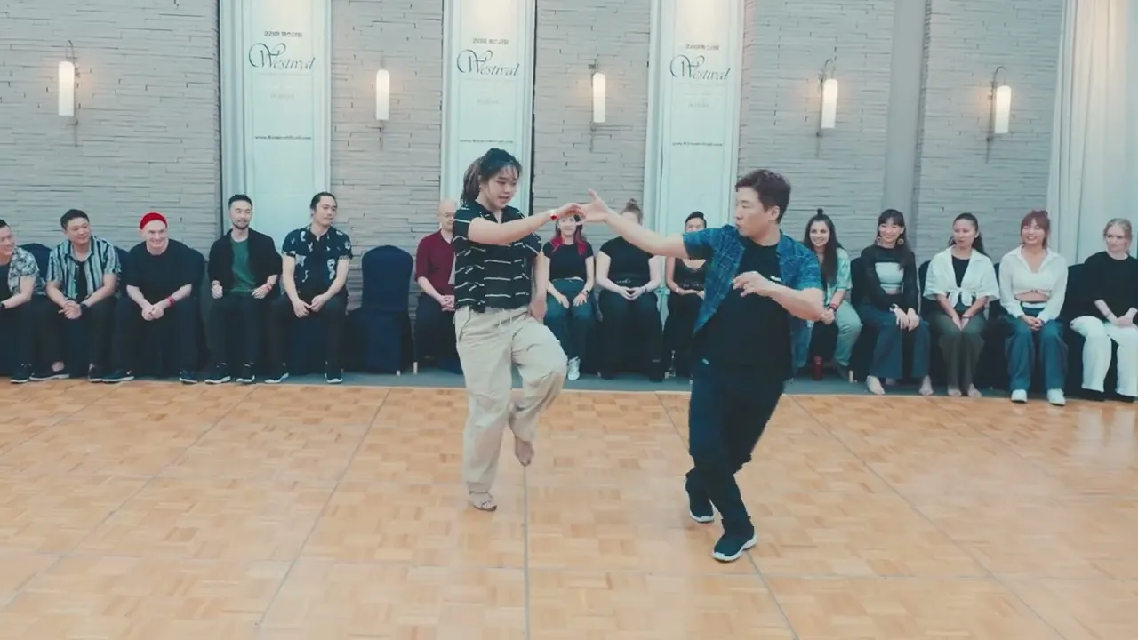 [2024 Korea Westival] Kar Men Siow & Hyojim Kim - 1st place Advanced Jack&Jill Finals