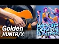 Lagu K-POP Demon Hunters - Golden│케이팝 데몬 헌터스 - 골든 Guitar Cover 기타 커버 [with TABS]
