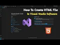 How to Create an HTML File in Visual Studio Code How to Make an HTML File
