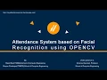 PYTHON Attendance System On Facial Recognition MACHINE-LEARNING OPEN-CV