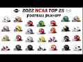 2022 NCAA Top 25 College Football Playoff Florida State Tennessee