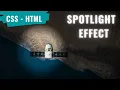 HTML CSS - Hover Spotlight Effect