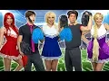DISNEY PRINCESS CHEERLEADER COMPETITION Elsa Ariel Moana Rapunzel Belle and Merida vs Villains