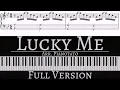 Lagu Lucky Me - Jake Miller | Full piano tutorial by Pianotato