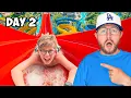 Download Lagu LAST TO LEAVE THE WATER PARK - SLIDE AND SPLASH!