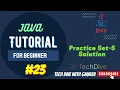 Practice set 5 Solution loops in java Tutorial