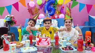 عيد ميلاد يوسف اشترينا الكيكة 