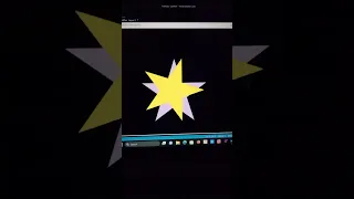 Multiple star pattern Python turtle graphics