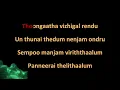 Download Lagu [Karaoke] [Lyrics] Thoongatha Vizhigal Rendu - S. Janaki, K. J. Yesudas