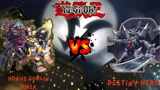 Download Yu-Gi-Oh! OTS Locals Horus Goblin Biker VS Destiny Hero! Destiny Hero Trinity Crush...Wait He's No.. MP3