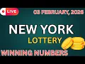 New York Midday Lottery Results For - 03 Feb 2026