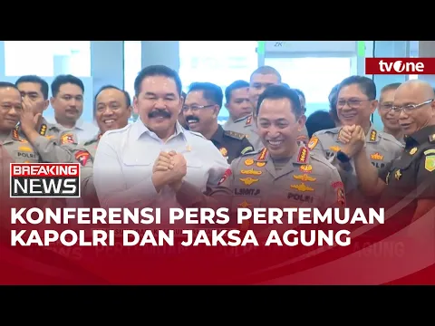 Konferensi Pers Kapolri dan Jaksa Agung