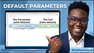 How to use Default parameters in python