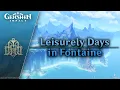 Download Lagu Leisurely Days in Fontaine — Court of Fontaine (Day) | Genshin Impact OST: Fountain of Belleau