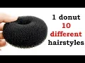 10 unique antique hairstyles with in 1 donut quick hairstyles try on hairstyles hairstyle