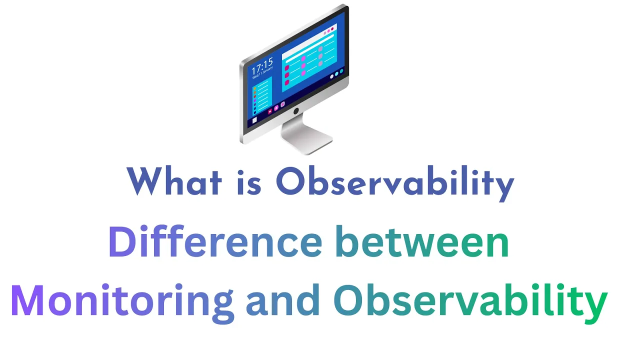 What is Observability | difference between Monitoring and Observability | Observability Concepts