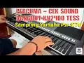 Download Lagu PERCUMA - CEK SOUND DANGDUT SET KN2400 SAMPLING YAMAHA PSR S770