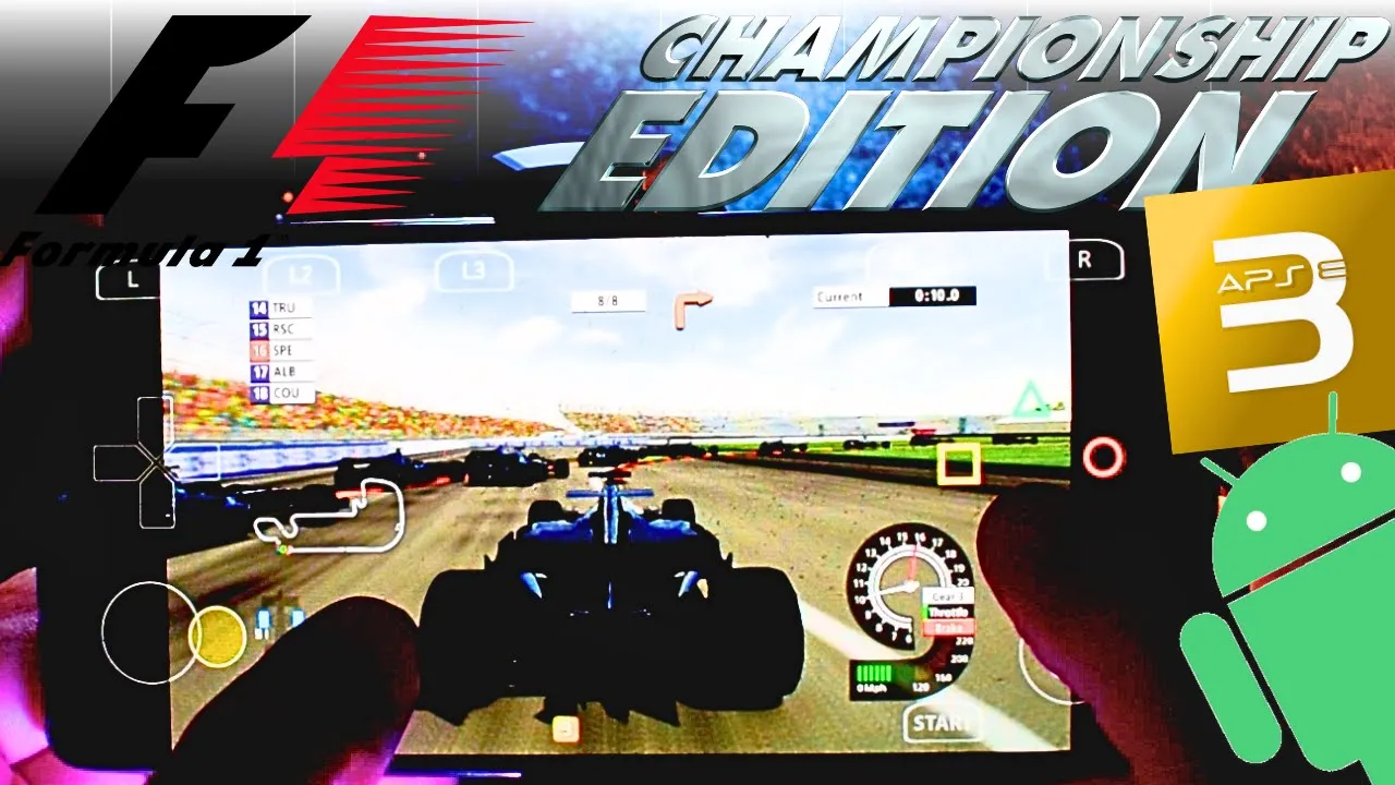Formula One Championship Edition | aPS3e Emulator | PS3 Emulator Android