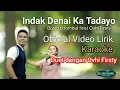 indak denai katadayo karaoke || duet dengan Ovhi Firsty